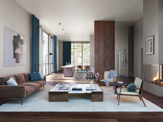 David Chipperfield and Enzo Enea Design a Luxury Lake Retreat in Germany David Chipperfield and Enzo Enea Design a Luxury Lake Retreat in Germany - Image 6 of 13