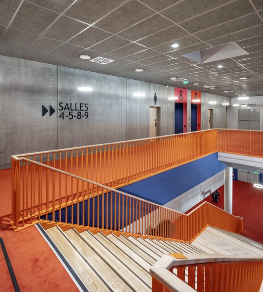 Cinema ètoile Cinémas Béthune / Olivier Palatre architectes - Interior Photography, Stairs