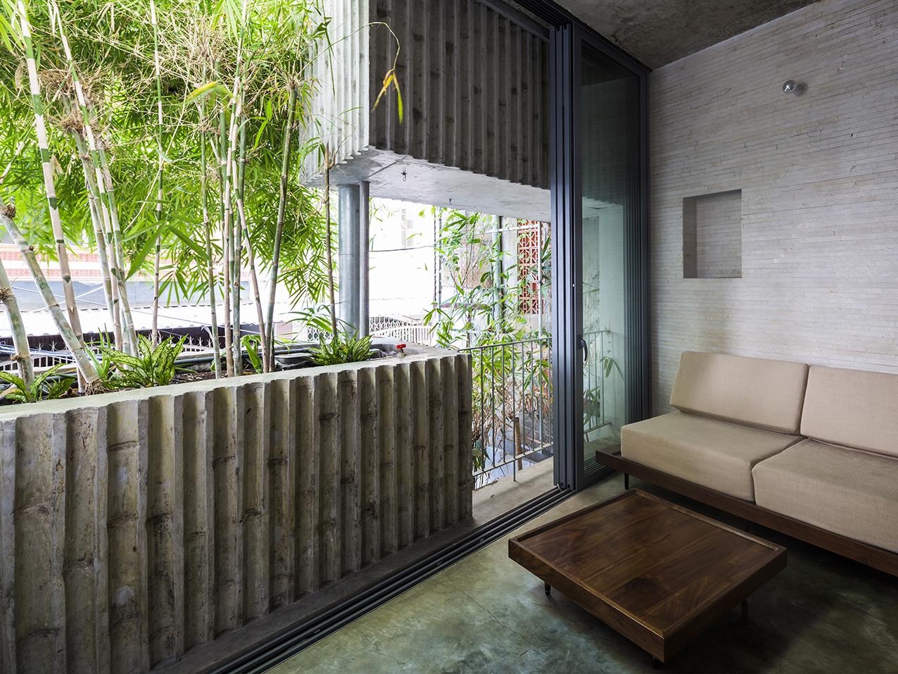 Gallery of Bamboo Formwork and Exposed Concrete in Architectural