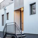 2016 West Rice Residences  / Vladimir Radutny Architects  - Exterior Photography, Windows, Stairs, Facade, Handrail