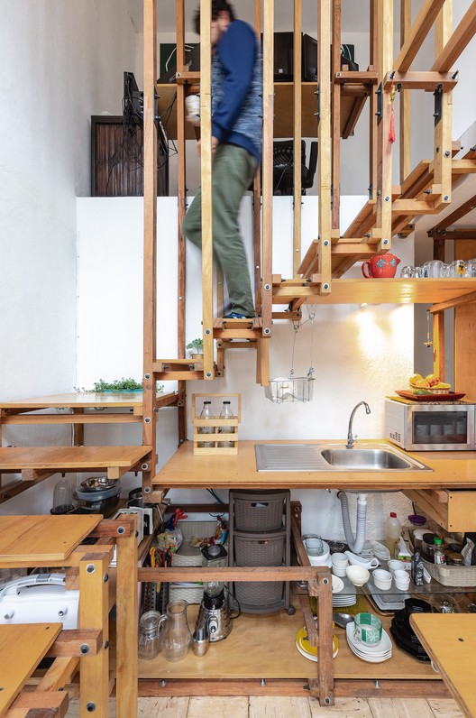 The Cave of the Mini Beast / La Cabina de la Curiosidad + Marie Combette + Daniel Moreno Flores The Cave of the Mini Beast / La Cabina de la Curiosidad + Marie Combette + Daniel Moreno Flores - Interior Photography, Kitchen