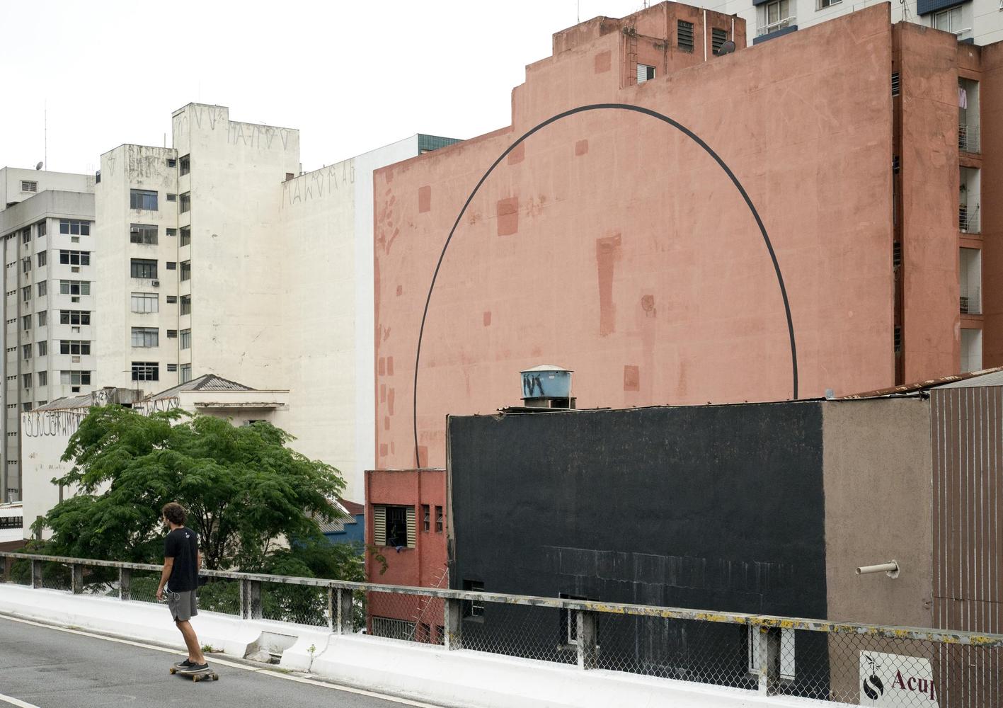 Nitsche Arquitetos intervém em empena no entorno do Minhocão - Imagem 13 de 16