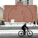 Nitsche Arquitetos intervenes on a blind wall near the Minhocão - Imagem 2 de 4