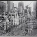 Nova Iorque fotografada por Michael Wesely. 9 August 2001 - 2 May 2003 The Museum of Modern Art, New York, 2001-03. © 2018 Artists Rights Society (ARS), New York/VG Bild-Kunst, Bonn. Crédito: MoMA. Comprado. Sob termos de "Fair Use"