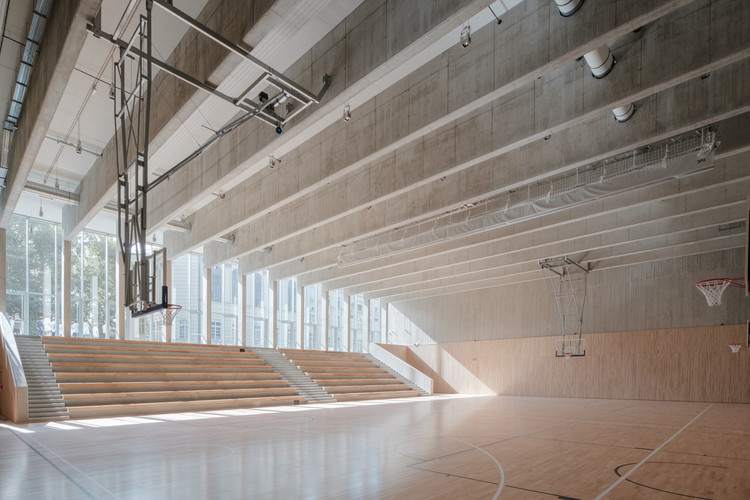 Saint Gellért Hall  / Építész Stúdió - Interior Photography, Windows, Beam