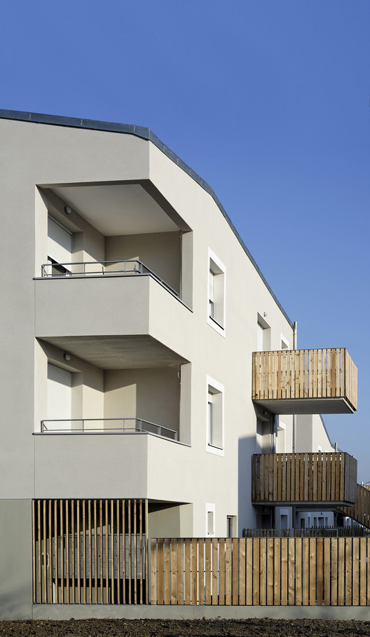 埃克维利31单元住宅 / Benjamin Fleury Architecte-Urbaniste - 建筑图, 阳台, 表皮