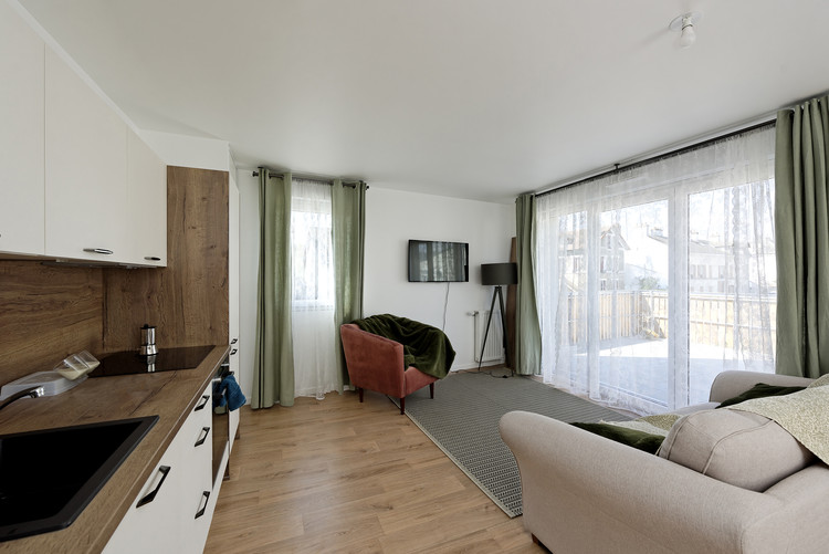 31 Housing Units in Ecquevilly / Benjamin Fleury Architecte-Urbaniste - Interior Photography, Table, Windows, Bedroom