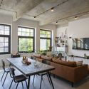 DADA Distrikt Residential Complex / KOGAA - Interior Photography, Table, Sofa, Windows