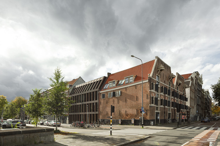 Foeliestraat 2-4公寓  / Ronald Janssen Architecten - 建筑图