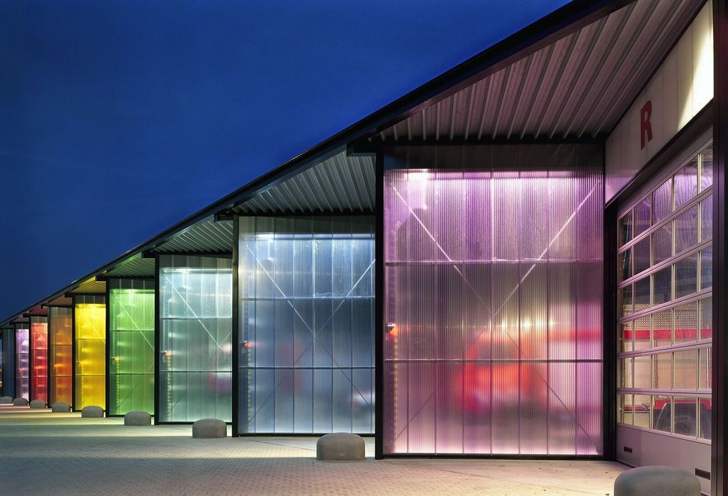 Gallery of Expressive Polycarbonate Creating Colored Translucent
