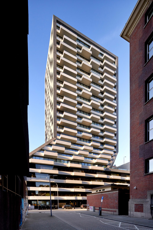 The Muse Residential Tower / Barcode Architects - Exterior Photography, Windows, Facade