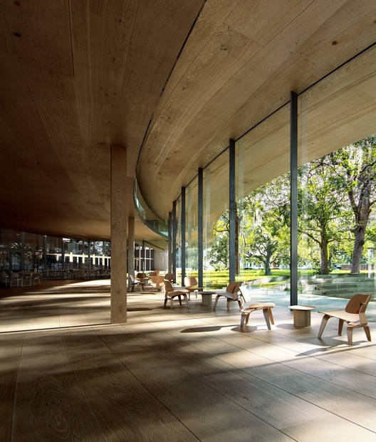 Kengo Kuma projeta biblioteca de madeira na Noruega - Imagem 3 de 20