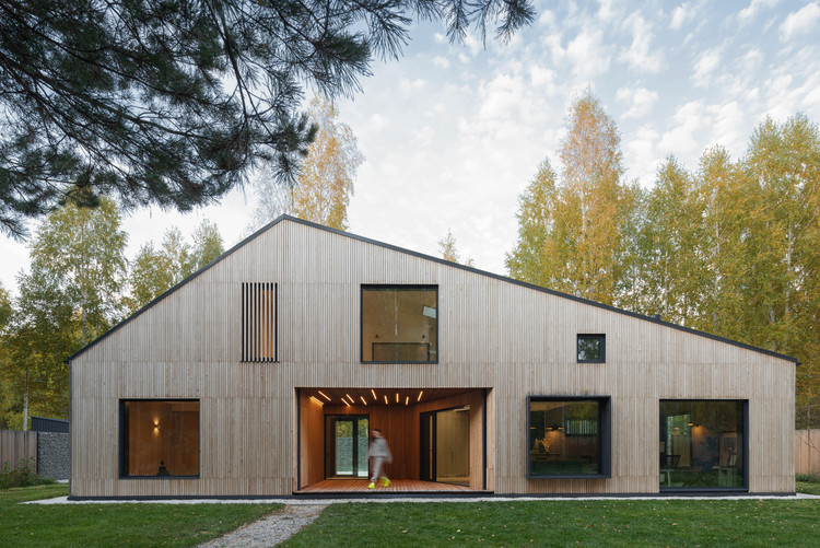 Siberian Retreat House / A61architects & YYdesign - Exterior Photography, Houses, Door, Facade