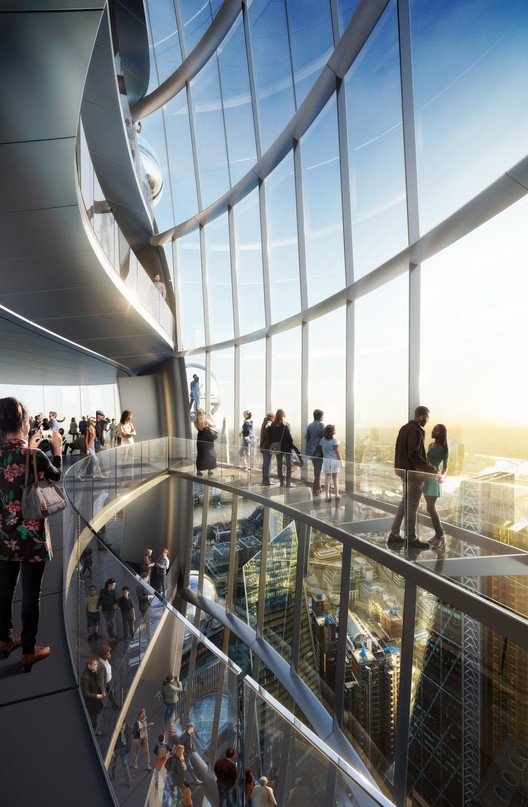 Foster + Partners Shares New Images of London's Tulip Tower - Image 3 of 19