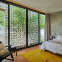 Breeze Blocks House / Tamara Wibowo Architects - Interior Photography, Bedroom, Windows, Lighting, Chair