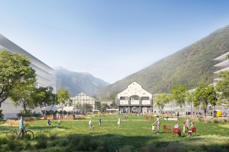 TAMassociati Designs a Future-Proof Urban Plan in the Swiss Alps - Image 1 of 5