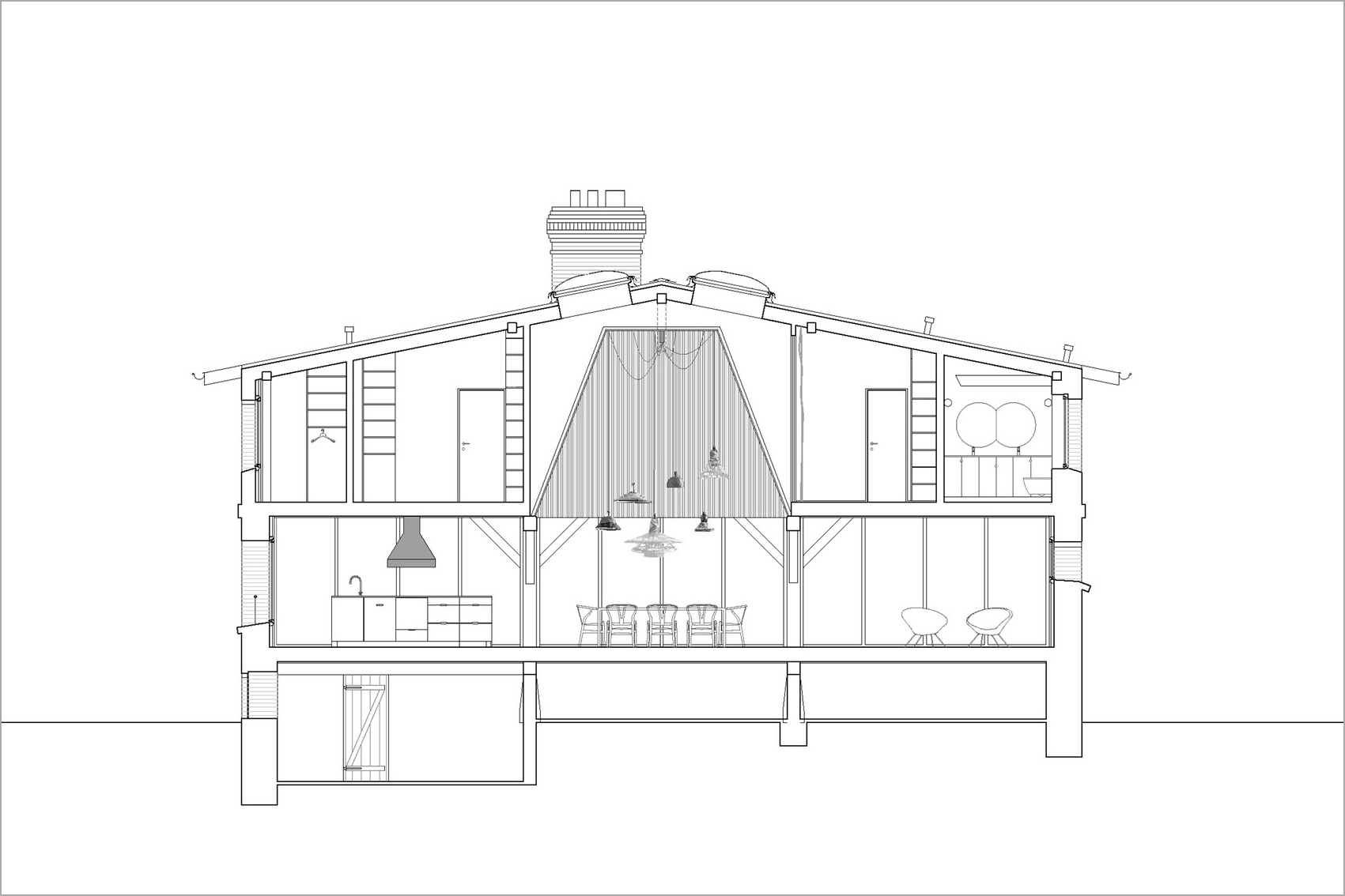 Galería de De Graneros a Casas: Adaptación contemporánea de la