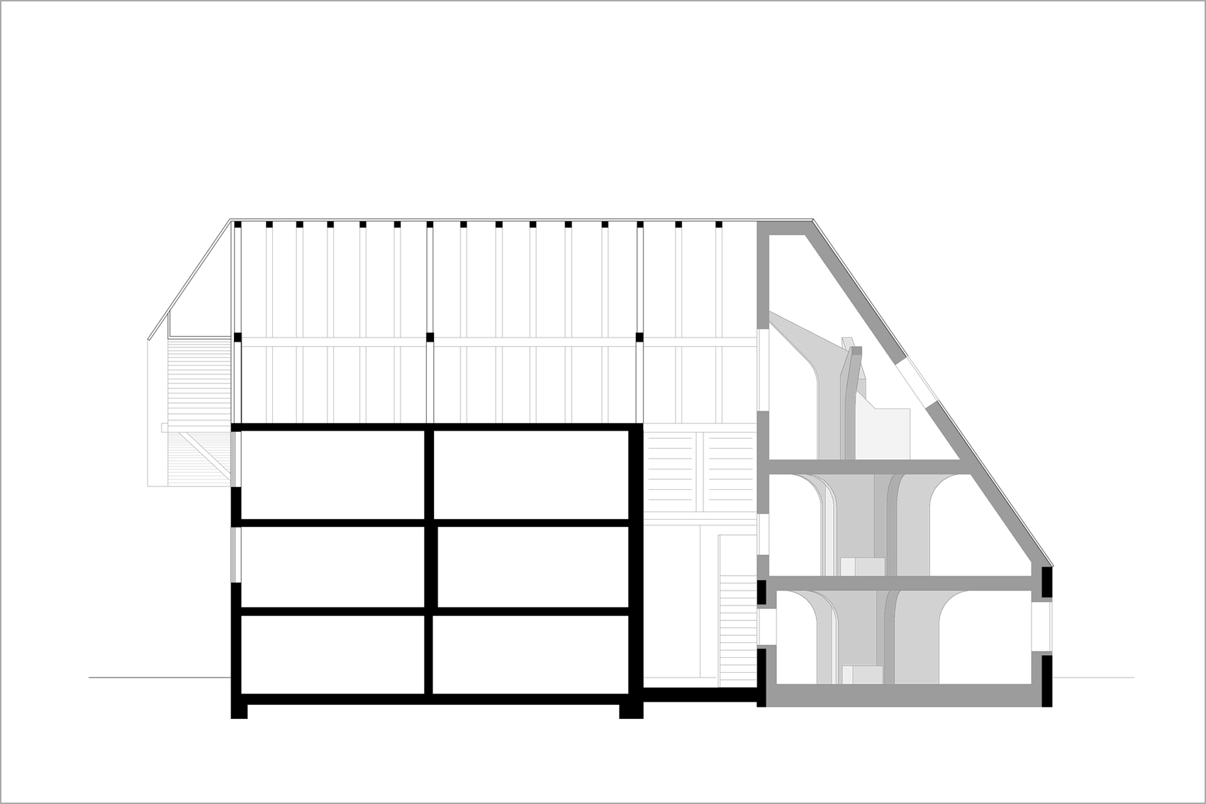 Galería de De Graneros a Casas Adaptación contemporánea de la