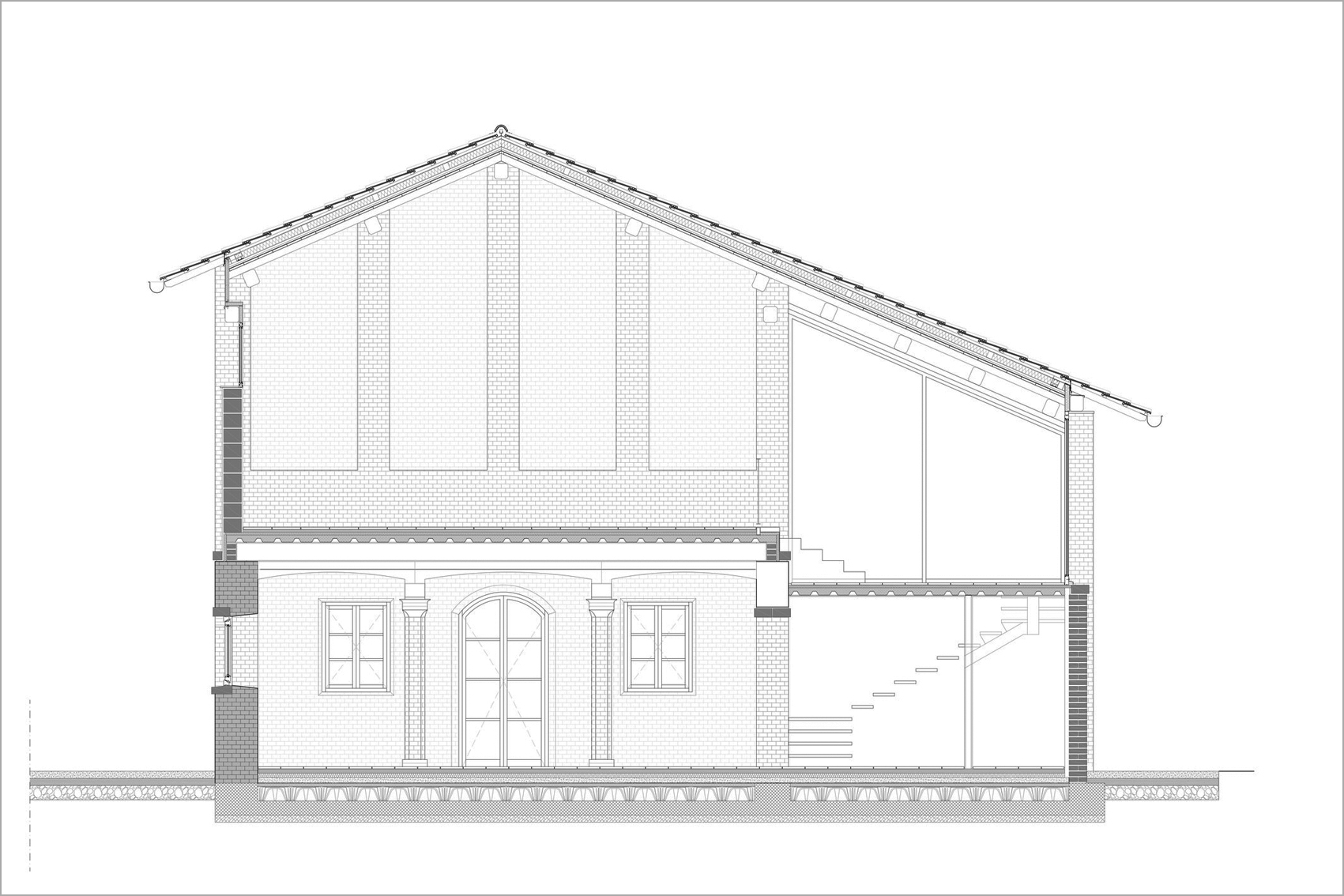 Galería de De Graneros a Casas: Adaptación contemporánea de la