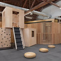 Big and Tiny Silverlake Playground / Zooco Estudio - Interior Photography, Kitchen, Beam