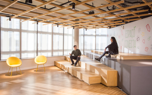 Cooperative Corporate Headquarters / DA | Departamento de Arquitetura - Interior Photography, Kitchen