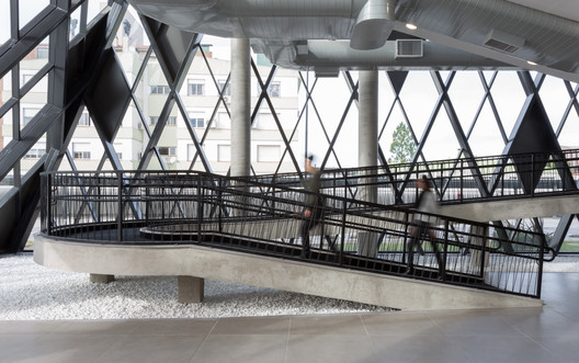 Cooperative Corporate Headquarters / DA | Departamento de Arquitetura - Interior Photography, Stairs