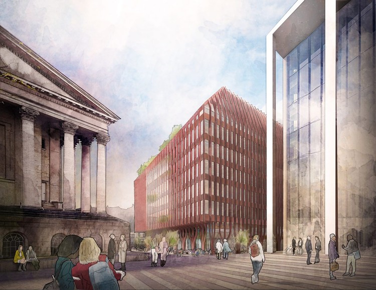 FCBStudios Wins Competition to Design New Paradise Building in Birmingham - Featured Image