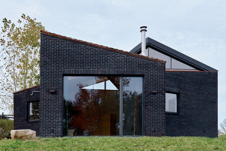 Dutchess County Studio / GRT Architects - Exterior Photography, Brick, Facade, Windows