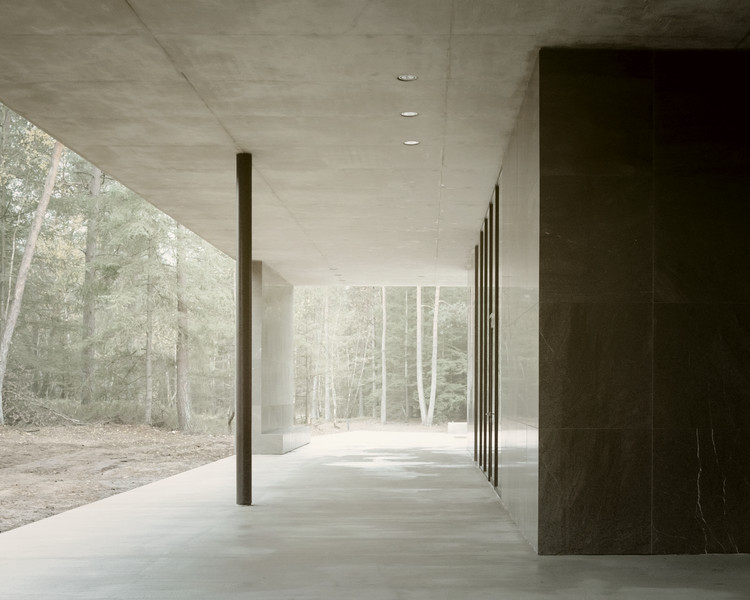 Loenen Pavilion  / KAAN Architecten - Interior Photography, Column, Arch