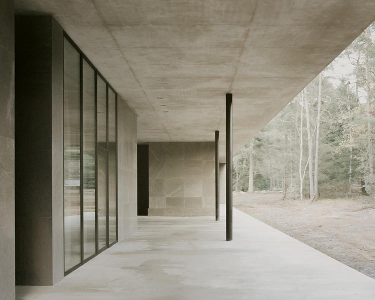 Loenen Pavilion  / KAAN Architecten - Interior Photography, Facade, Concrete, Column