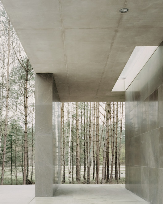 Loenen Pavilion  / KAAN Architecten - Interior Photography, Column, Concrete