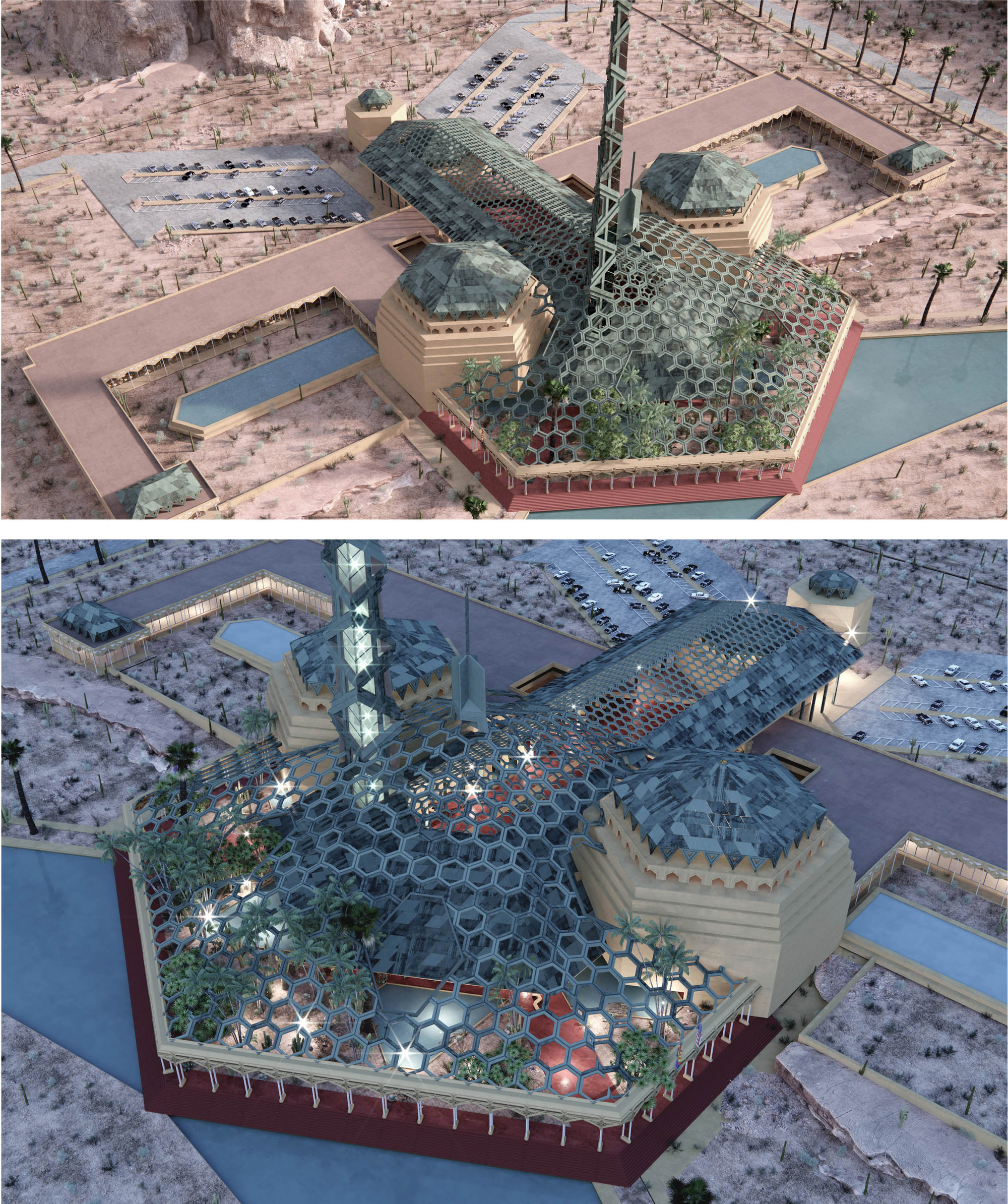Galeria de Projeto nunca antes visto de Frank Lloyd Wright no