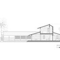Drawing 2 SECTION - X-House / NH Village Architects: Nh&agrave; gỗ xoan ấm c&uacute;ng b&igrave;nh y&ecirc;n ở qu&ecirc;