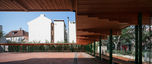 Pocket Plaza / Atelier Archmixing - Interior Photography, Deck