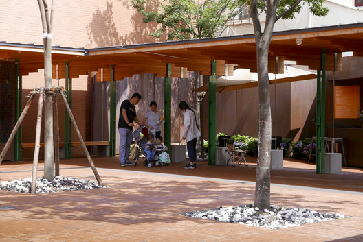 Pocket Plaza / Atelier Archmixing - Interior Photography, Courtyard, Patio