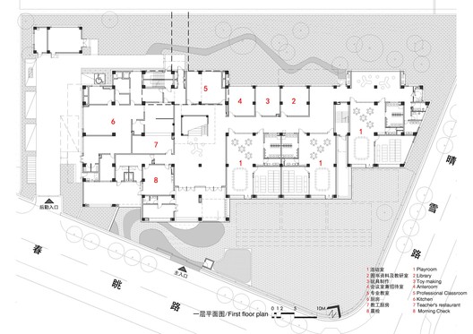 华东师范大学第二附属中学前滩学校及冰厂田前滩幼儿园 / 致正建筑工作室 + 大正建筑事务所 华东师范大学第二附属中学前滩学校及冰厂田前滩幼儿园 / 致正建筑工作室 + 大正建筑事务所 - 56 的图像 63