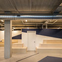 The New Hybrid Workplace Blauw Gras HQ / Barde + vanVoltt - Interior Photography, Offices Interiors, Stairs, Column, Beam