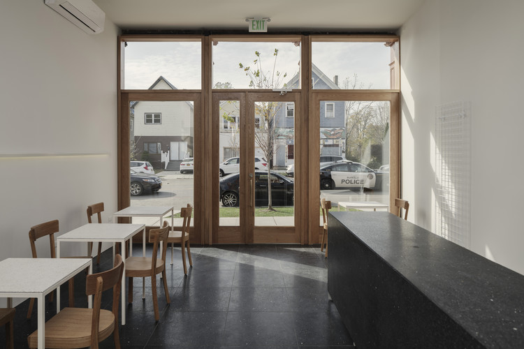 Together Apart Cat Café / Davidson Rafailidis - Interior Photography, Kitchen, Table, Chair, Windows