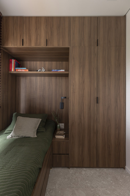 YOU Apartment / VOA Arquitetura - Interior Photography, Wood, Bed