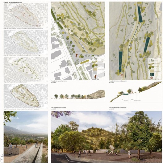 Finalists Released for New Observatory Urban Park Competition in Santiago - Image 9 of 16