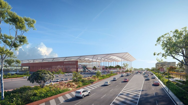 Nordic Office of Architecture, Grimshaw, Haptic and STUP to Design “India’s Greenest Airport” - Image 3 of 3