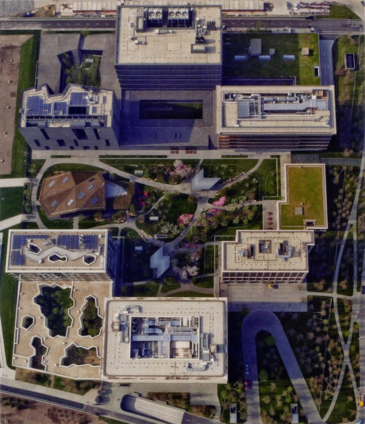 Masterplan and the Laboratory Building, Novartis Shanghai Campus / Atelier FCJZ - Exterior Photography, Arch