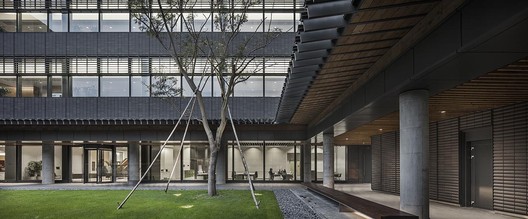 Masterplan and the Laboratory Building, Novartis Shanghai Campus / Atelier FCJZ - Exterior Photography, Facade