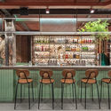 MESA Bar and Restaurant / Laura Mottin Arquitetura - Interior Photography, Restaurant & Bar Interiors, Kitchen, Beam
