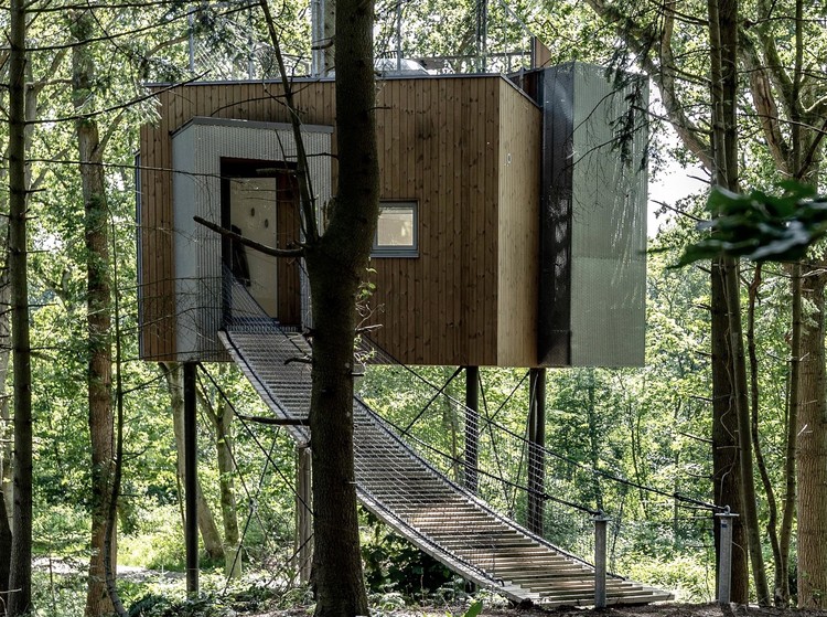 Treetop Hotel Løvtag Denmark / Sigurd Larsen - More Images