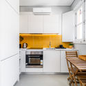 Apartamentos Braga Urban Studios / ARPO - Fotografia de Interiores, Cozinha, Bancada, Pia, Janela