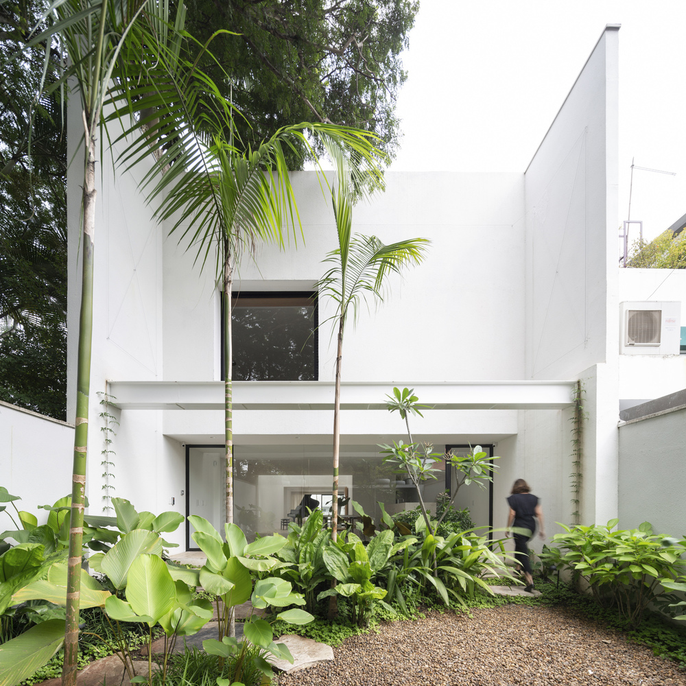 Casa Atlântica / AR Arquitetos - Fotografia de Exterior, Jardim, Fachada