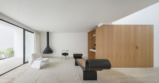 Casa Atlántica / AR Arquitetos - Fotografía interior, Sala de estar, Madera