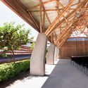 秘鲁竹礼堂 / Instituto de Vivienda, Urbanismo y Construcción de la USMP - 室内图, 展馆, 梁
