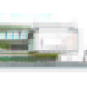 corte perspectiva - CC House / Sommet: Biệt thự hiện đại 2 tầng ấn tượng